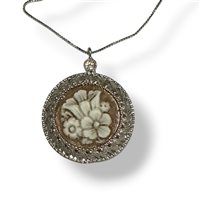 Collar Mandile 1922 Mujer Cammei  in Plata Conchiglia 2KK63392